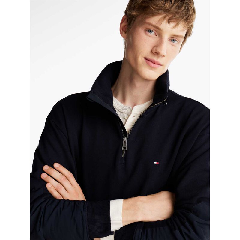 Tommy Hilfiger Mix Media 1/4 Zip image number 2